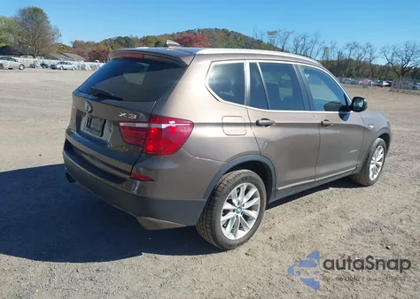 2013 BMW X3 xDrive28I from USA, damaged, VIN 5UXWX9C55D0A13707